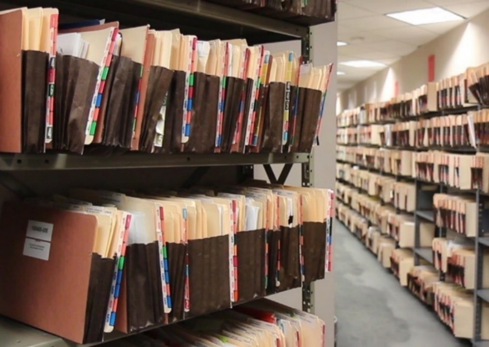 Open Shelving Filing System