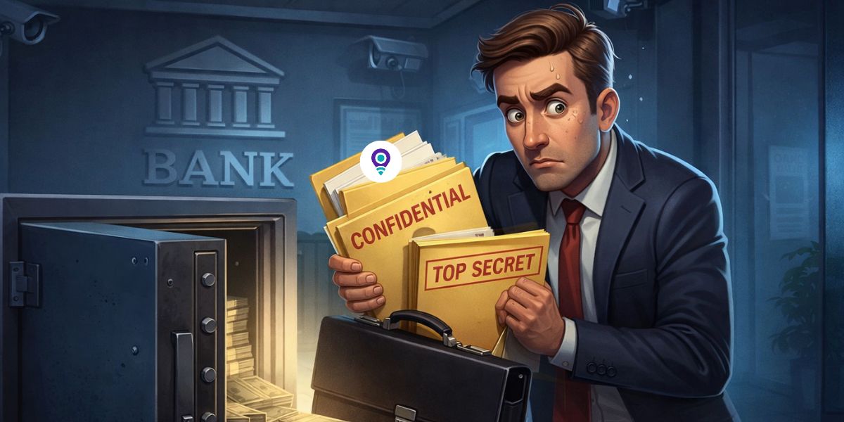 Secure Document Tracking from Theft Unauthorized Removal