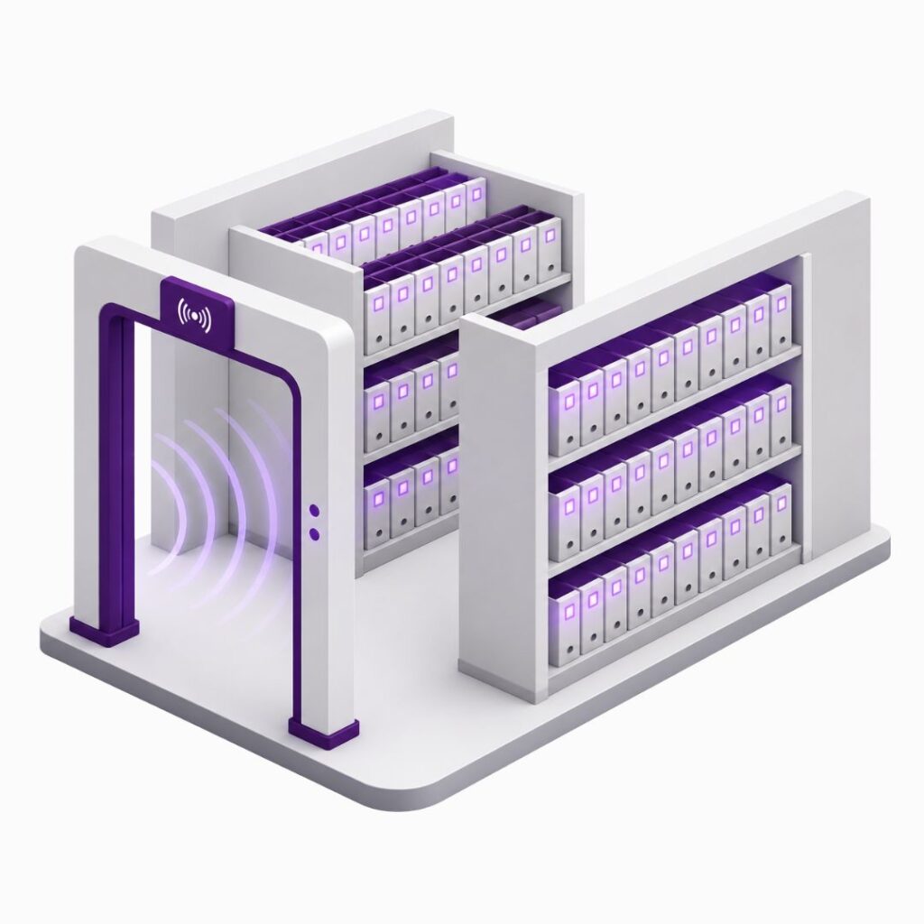 Zone Tracking Via Fixed RFID