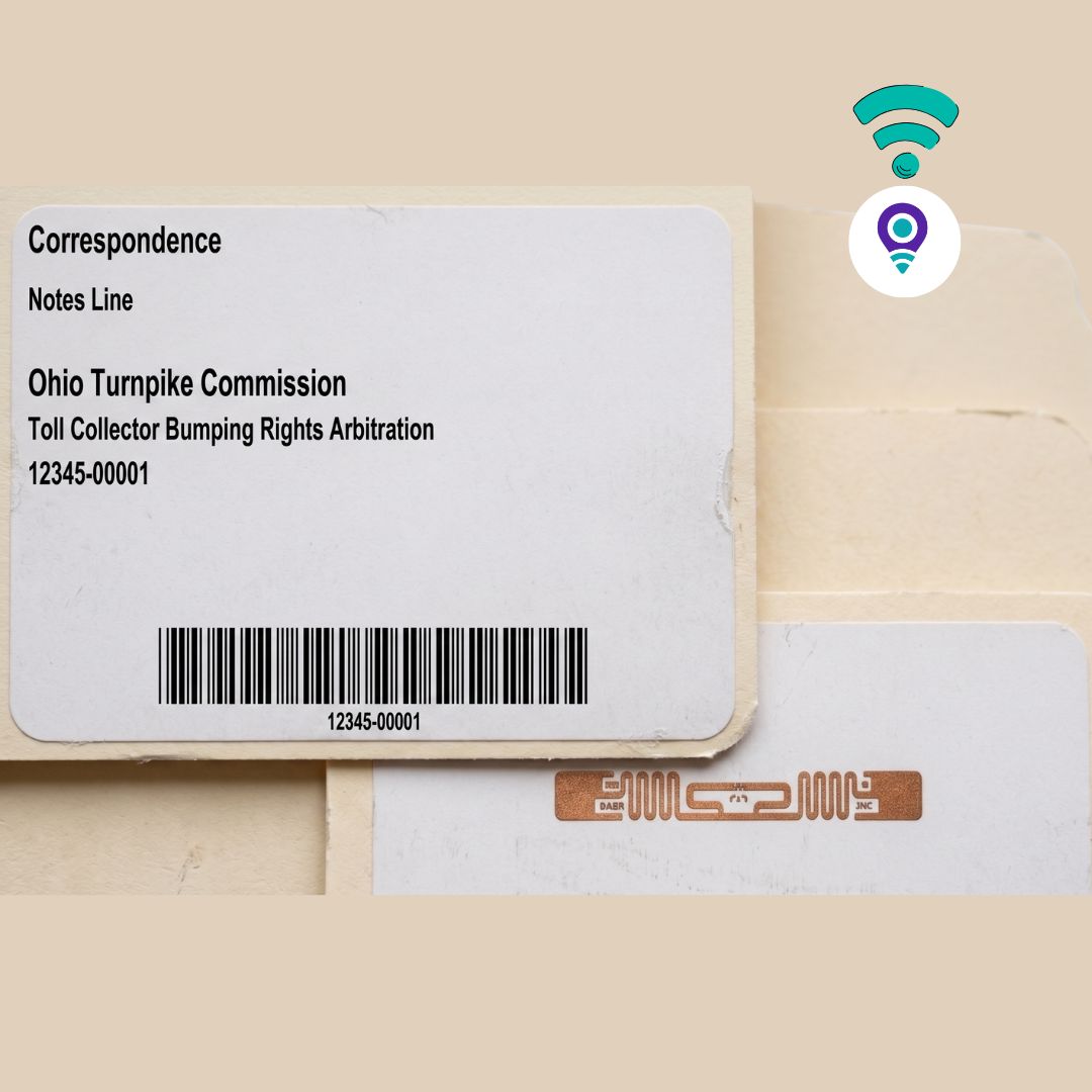 RFID Labeling of Folders