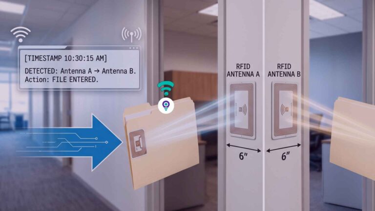 Zone based File Tracking via Fixed RFID: The Feature That Tracks Files Without Anyone Scanning Anything
